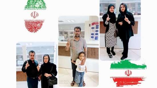 حماسه حضور پرسنل بیمارستان در انتخابات ریاست جمهوری 1403 